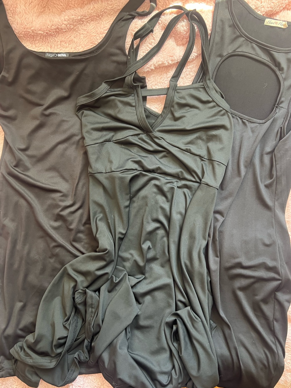 Bundle of 3 Fashion Nova Black Mini Dresses | Size M | EUC | LBD Closet Capsule - Picture 16 of 16